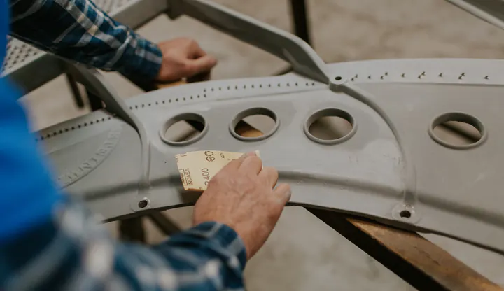 Cast Iron Plate Refinishing